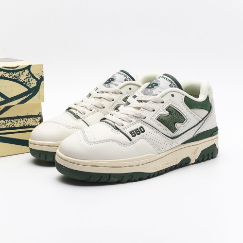 New Balance 550 Aime Leon Dore White Green