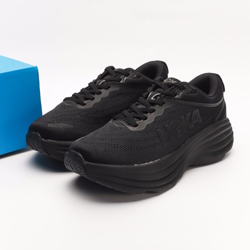 Hoka Bondi 8 (Solid Black)